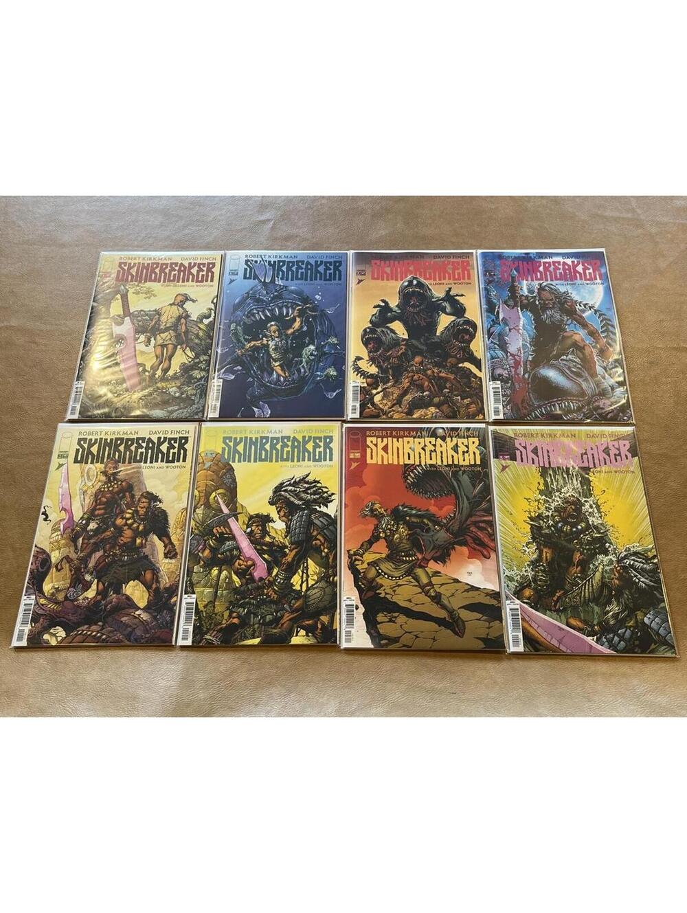 Skinbreaker 1-8 (Image Comics, Robert Kirkman) Cover A Complete Run/Set